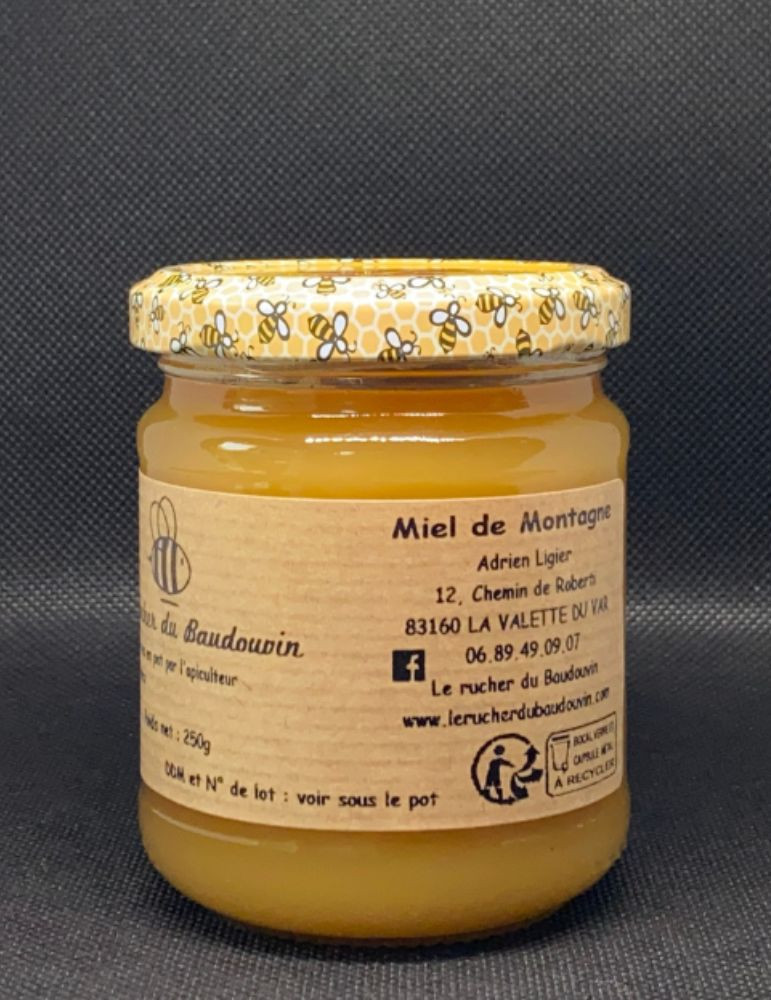 Miel de montagne - Crémeux