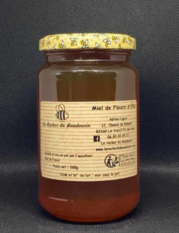 Miel de Fleurs d'Été Provence Liquide | Rucher Baudouvin 2