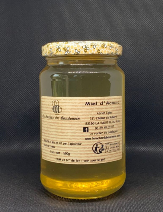 Miel d'Acacia | Le Rucher du Baudouvin