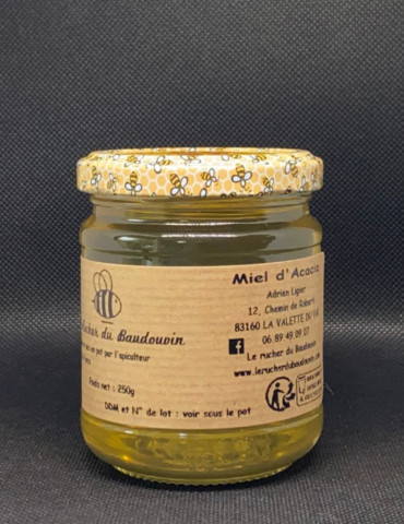 Miel d'Acacia | Le Rucher du Baudouvin