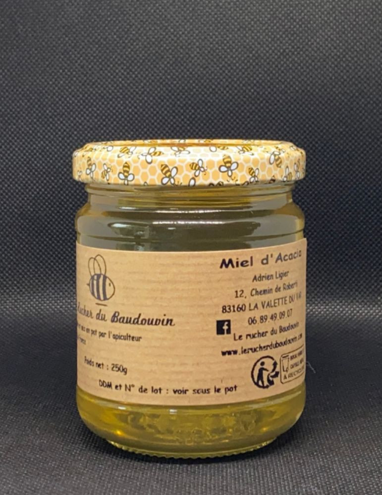 Miel d'Acacia | Le Rucher du Baudouvin