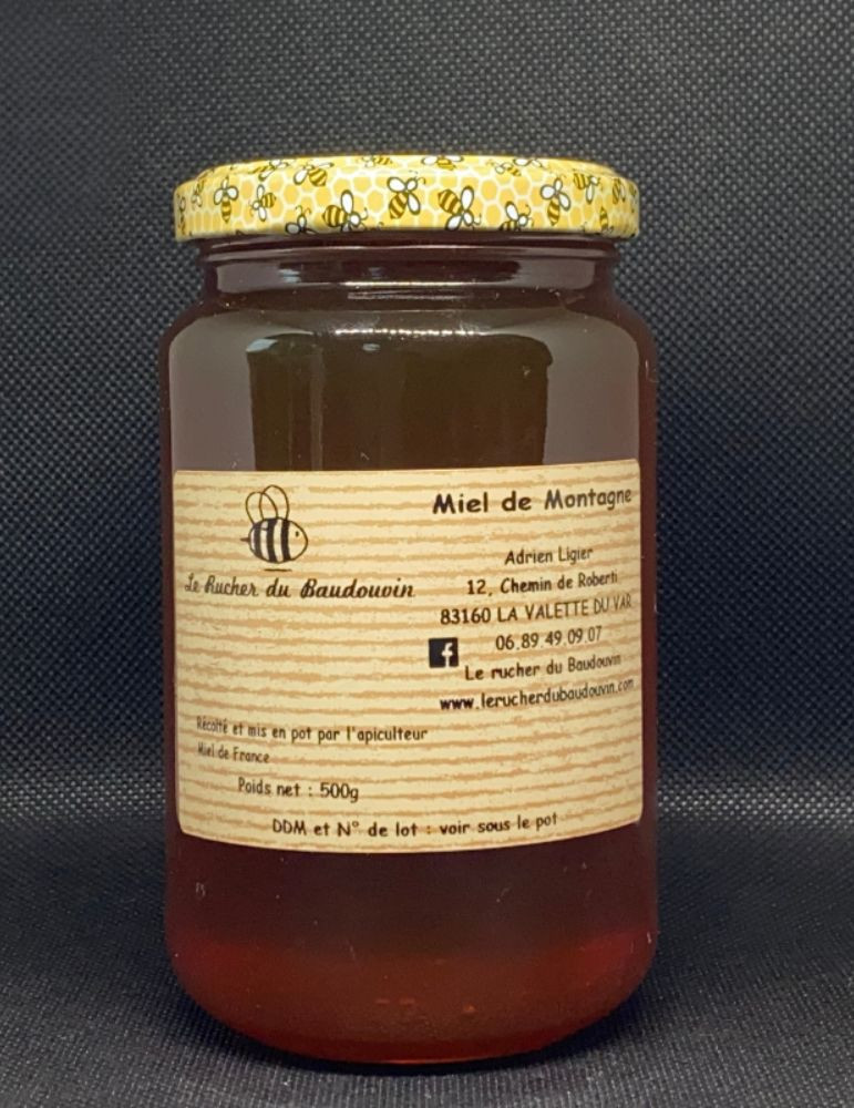 Miel de Montagne Liquide | Le Rucher du Baudouvin