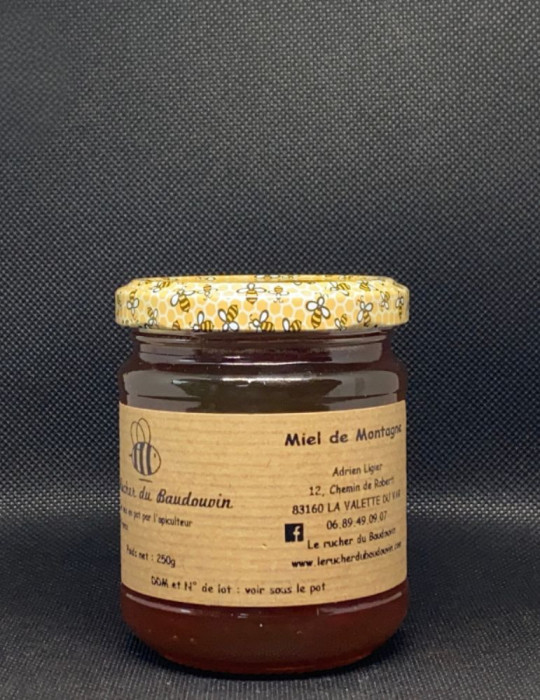 Miel de Montagne Liquide | Le Rucher du Baudouvin