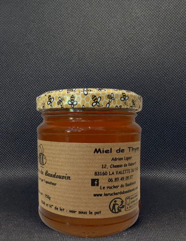 Miel de Thym du Var | Le Rucher du Baudouvin