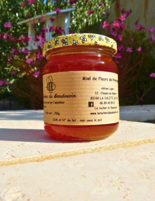 Miel de Fleurs de Printemps Provence | Rucher Baudouvin