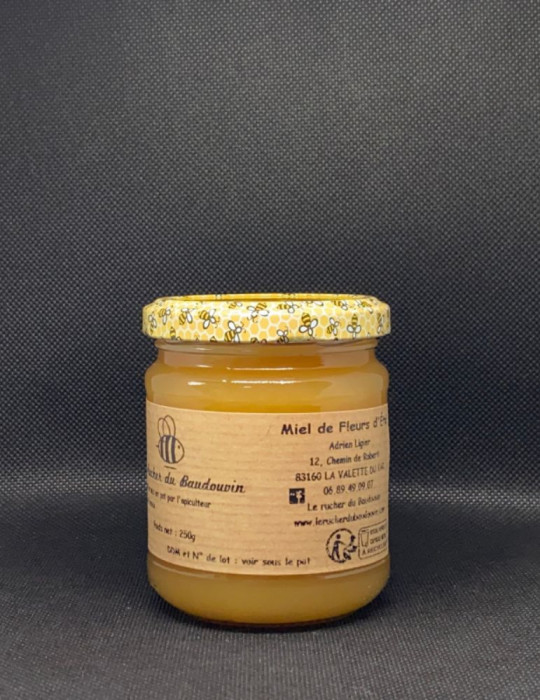 Miel de Fleurs d'Été Provence Crémeux | Rucher Baudouvin