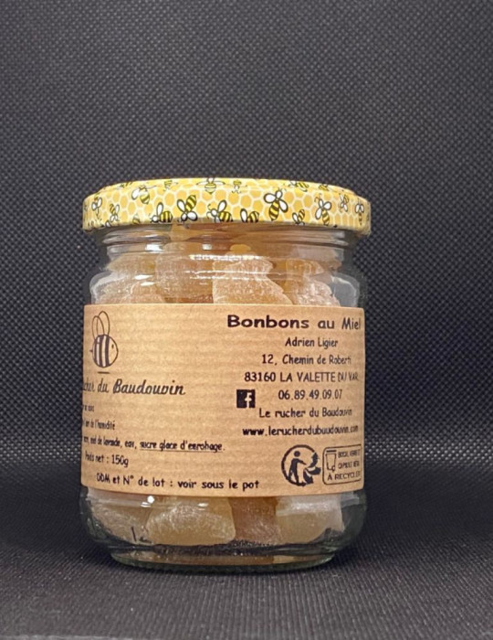 Bonbons au Miel de Lavande de Provence | Le Rucher du Baudouvin