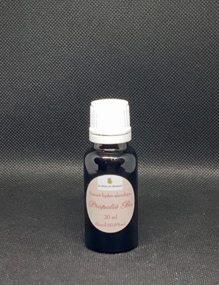 Extrait de Propolis Bio Artisanal | Le Rucher du Baudouvin