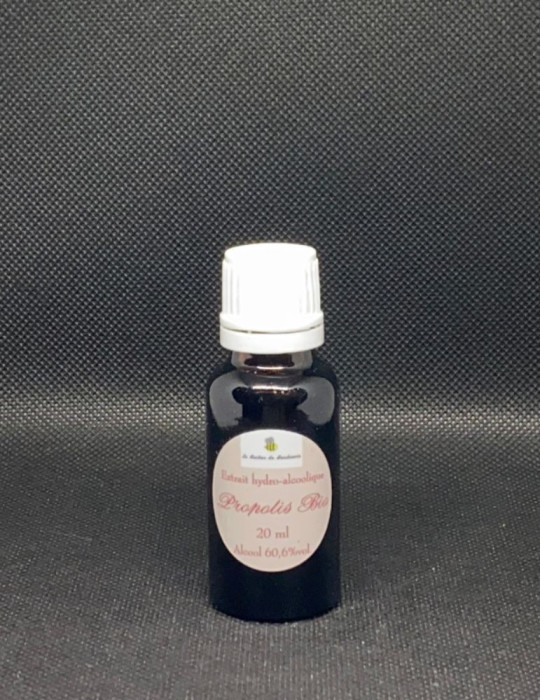 Extrait de Propolis Bio Artisanal | Le Rucher du Baudouvin