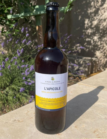Bière Blonde au Miel de Châtaignier Artisanale | Le Rucher du Baudouvin 2