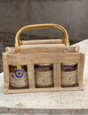 Panier 3 Miels Crémeux de Provence — Cadeau | La Valette du Var